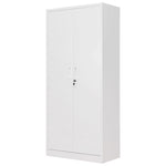 スチール書庫 両開き書庫 高さ180cm 書類保管庫 スチールキャビネット A4対応 可動棚 ベース付き オフィス収納 業務用 キャビネット 保管庫 収納 書庫 おしゃれ 7日内出荷