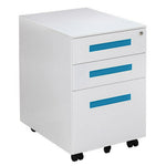 オフィスワゴン デスクワゴン 完成品 3段 サイドワゴン キャスター付き 鍵付き A4対応 デスクキャビネット 大容量収納 ワゴン サイドデスク 収納ワゴン オフィス収納 7日内出荷