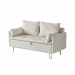 ソファー 2人掛け コンパクト 1人掛け ソファ 北欧 ローソファー 一人用 二人用 インテリア おしゃれ かわいい 新生活 2人掛けソファー 二人掛けソファ 2人掛けソファ ベルベット ベージュ グレー