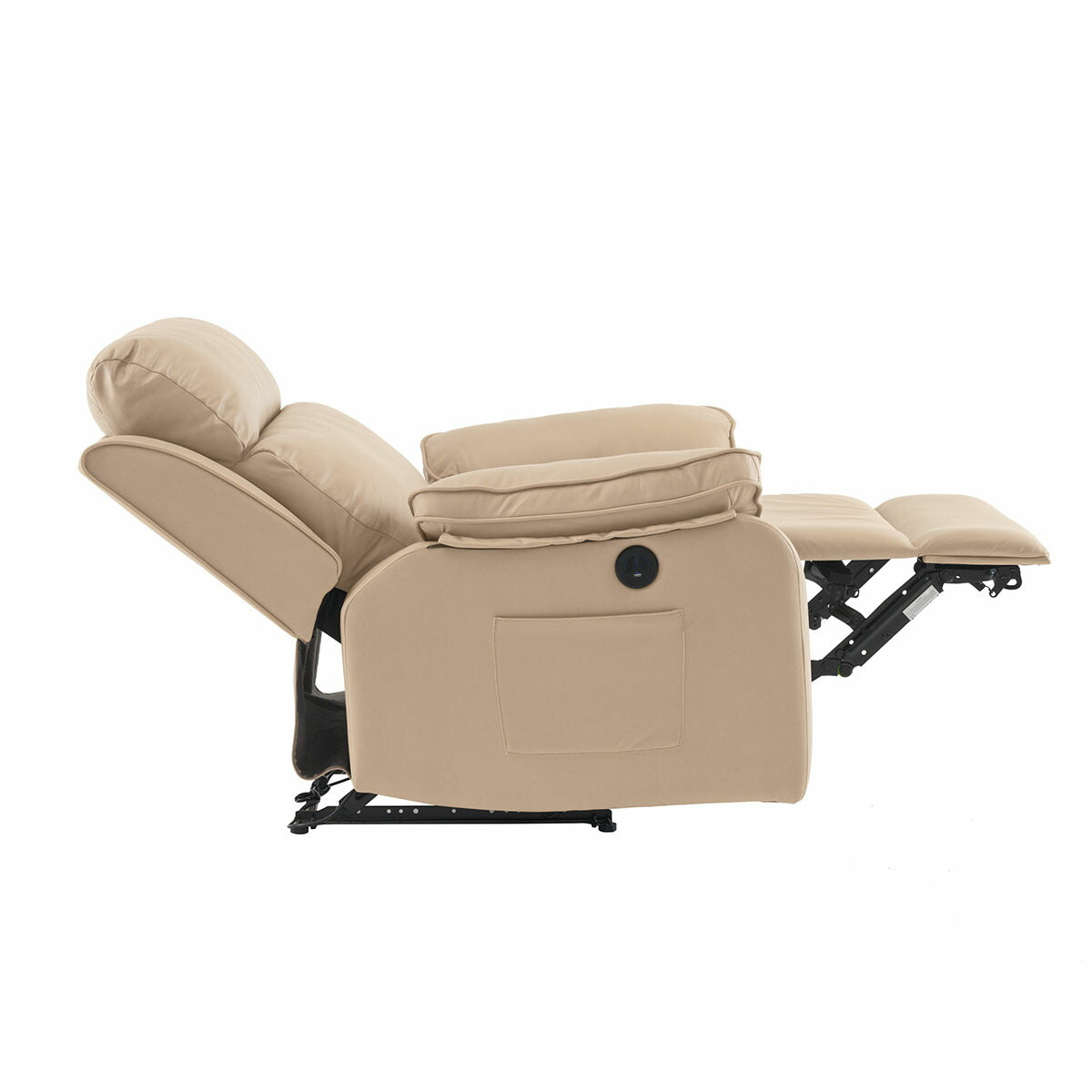 電動 リクライニングチェア リクライニングソファー 1人掛け ハイバック 電動ソファー 電動ソファ 電動リクライニングソファ リクライニングソファー リクライニング 一人掛け 1人がけソファ 1人用 一人用リクライニング ソファー ベージュ