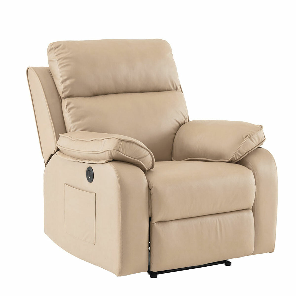 電動 リクライニングチェア リクライニングソファー 1人掛け ハイバック 電動ソファー 電動ソファ 電動リクライニングソファ リクライニングソファー リクライニング 一人掛け 1人がけソファ 1人用 一人用リクライニング ソファー ベージュ