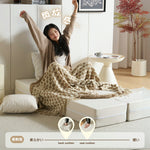 ソファーベッド 2人掛け コンパクト ソファ ソファー ゆったり 大きめ 幅170cm ローソファ フロアソファ 折りたたみ 一人 1人 二人掛け おしゃれ 2P ソファベッド 北欧 リビングソファ 折り畳み モダン 韓国 7日内出荷