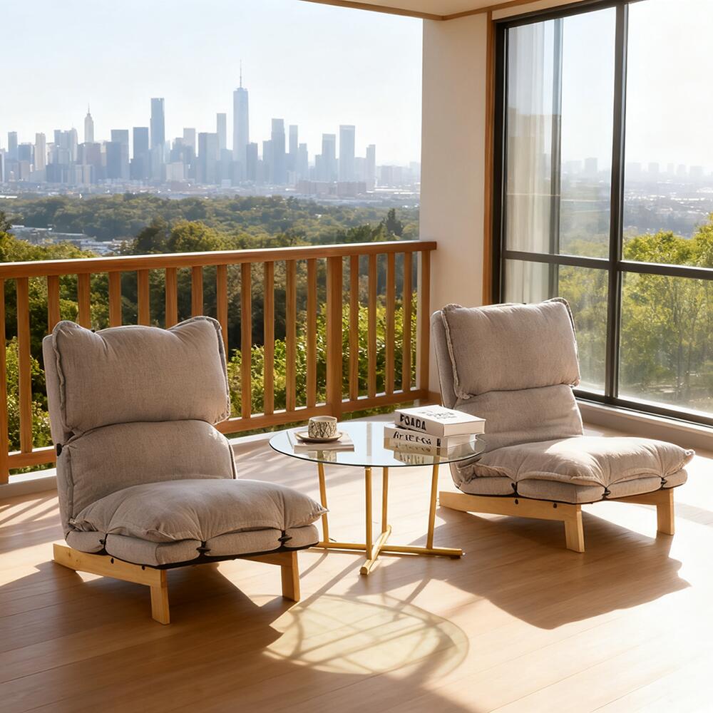 座椅子 リクライニング コンパクト オットマン 4WAY ゆったり おしゃれ 折りたたみ 5段 チェア ソファ コンパクトソファ フロアソファー フロアチェア 一人掛け リクライニングソファ 1人掛けソファー 一人暮らし 新生活