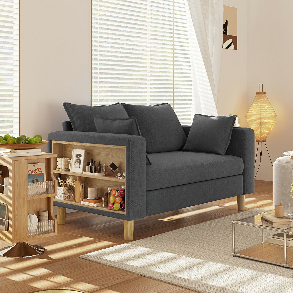 ソファー 2人掛け コンパクト 1人掛け ソファ 北欧 ローソファー 収納付き 一人用 二人用 インテリア おしゃれ かわいい 新生活 2人掛けソファー 二人掛けソファ 2人掛けソファ コンパクトソファ