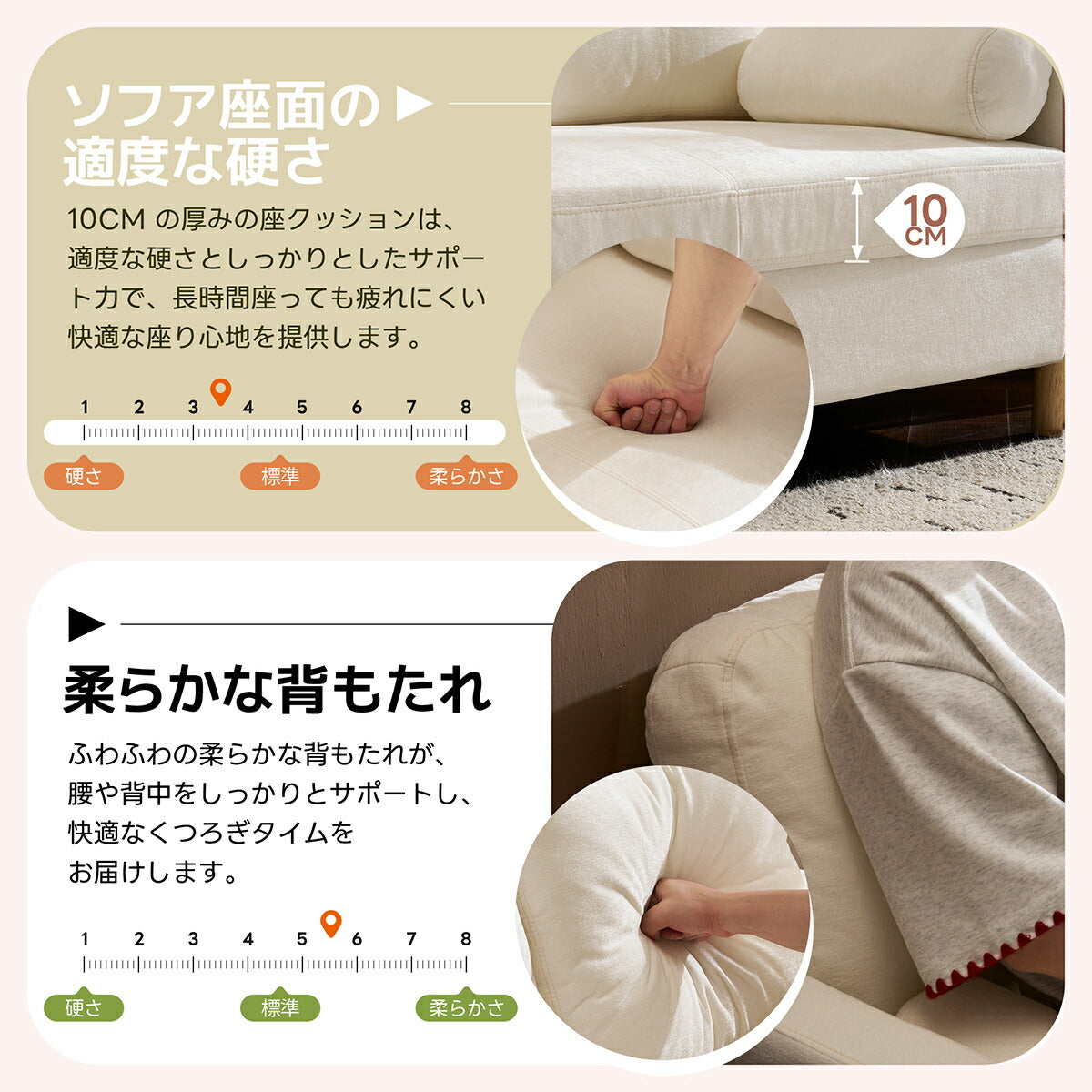 ソファー 2人掛け コンパクト 2人掛けソファ 北欧 ローソファー 一人用 二人用 インテリア おしゃれ かわいい 新生活 2人掛けソファー 二人掛けソファ 2人掛けソファ コンパクトソファ ベージュ グレー ブラウン カーキ 7日内出荷