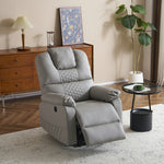 電動 リクライニングチェア リクライニングソファー 1人掛け ハイバック 電動ソファー 電動ソファ 電動リクライニングソファ リクライニングソファー リクライニング 一人掛け 1人がけソファ 1人用 一人用リクライニング ソファー グレー