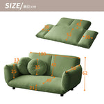 ソファーベッド ソファー 2人掛け シングル 3WAY 100cm リクライニング リクライニングソファ おしゃれ 木脚 一人暮らし ナチュラル 新生活 ワンルーム 北欧 ナチュラル 新生活 1人暮らし ファミリー 寝れる 北欧