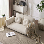 ソファーベッド ソファー 2人掛け シングル 3WAY 100cm リクライニング リクライニングソファ おしゃれ 木脚 一人暮らし ナチュラル 新生活 ワンルーム 北欧 ナチュラル 新生活 1人暮らし ファミリー 寝れる 北欧