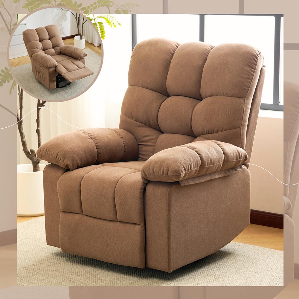 電動 リクライニングチェア リクライニングソファー 1人掛け ハイバック 電動ソファー 電動ソファ 電動リクライニングソファ リクライニングソファー リクライニング 一人掛け 1人がけソファ 1人用 一人用リクライニング ソファー USB付き 収納ポケット付きい