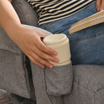 座椅子 回転式 肘掛け ハイバック 座いす リクライニング 1人掛けソファー リクライニングチェアー フロアチェア リビングチェア リラックスチェア 折りたたみ ファブリック 座イス フロア ソファ