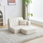 ソファー 2人掛け コンパクト おしゃれ ソファ カウチソファー ローソファー フロアソファー カウチ オットマン 韓国インテリア 韓国 L字 コーナーソファ 2人掛け 二人掛け ベージ リビング 一人暮らし ワンルームュ