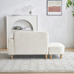 ソファー 2人掛け コンパクト おしゃれ ソファ カウチソファー ローソファー フロアソファー カウチ オットマン 韓国インテリア 韓国 L字 コーナーソファ 2人掛け 二人掛け ベージ リビング 一人暮らし ワンルームュ