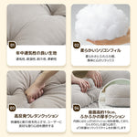 ソファーベッド 2人掛け 座椅子 ローソファ 3WAY 6段階リクライニング 折りたたみ コンパクト フロアソファ 圧力分散 包み込まれる 耐荷重150kg 7日内出荷