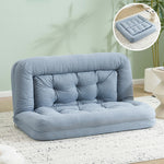 ソファーベッド 2人掛け 座椅子 ローソファ 3WAY 6段階リクライニング 折りたたみ コンパクト フロアソファ 圧力分散 包み込まれる 耐荷重150kg 7日内出荷