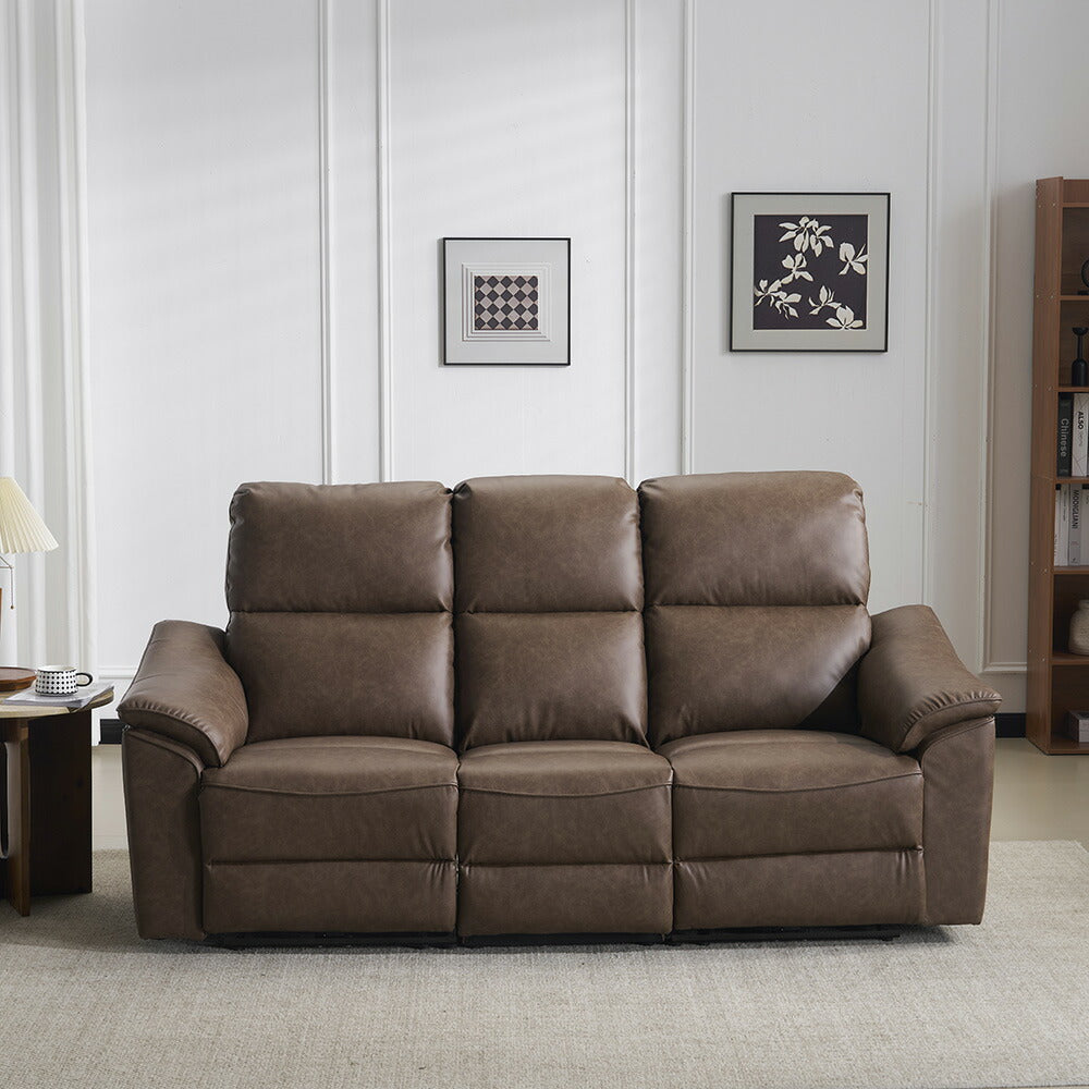 電動リクライニングソファ 3人掛け 2人掛け USB Type-C充電口付き 156°無段階リクライニング テーブル付き オットマン一体型 耐圧分散 北欧風 電動ソファ 7日内出荷