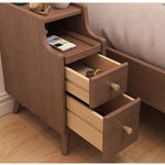 サイドテーブル,ナイトテーブル,スリム,収納,無垢材,引出し,リビング,寝室,ベッドルーム,おすすめ