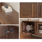 Casaconer | テレビ台・天然木・木製・おしゃれ・北欧・ヴィンテージ・大人かわいい・シンプル・ナチュラル・一人暮らし・AVラックリビングボード・180