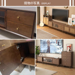 Casaconer | テレビ台・天然木・木製・おしゃれ・北欧・ヴィンテージ・大人かわいい・シンプル・ナチュラル・一人暮らし・AVラックリビングボード・180