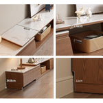 Casaconer | 伸縮・セラミック・セラミック天板・シンプル・おしゃれ・北欧・韓国・テレビ台・リビング収納・収納棚・幅180