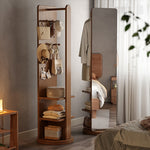 全身鏡 全身ミラー スタンドミラー 姿見 収納 アンティーク 木製 キャスター付き 玄関 おしゃれ スタンド DIY 自撮り鏡 ミラー 鏡 全身鏡 飛散防止加工 全身ミラー ドレッサー スリムミラー インテリア 韓国 収納ラック