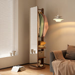 全身鏡 全身ミラー スタンドミラー 姿見 収納 アンティーク 木製 キャスター付き 玄関 おしゃれ スタンド DIY 自撮り鏡 ミラー 鏡 全身鏡 飛散防止加工 全身ミラー ドレッサー スリムミラー インテリア 韓国 収納ラック