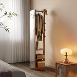 全身鏡 全身ミラー スタンドミラー 姿見 収納 アンティーク 木製 キャスター付き 玄関 おしゃれ スタンド DIY 自撮り鏡 ミラー 鏡 全身鏡 飛散防止加工 全身ミラー ドレッサー スリムミラー インテリア 韓国 収納ラック