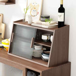ミニキャビネット,卓上収納,キャビネット,食器棚,無垢材,キッチン収納,コンパクト,1人暮らし