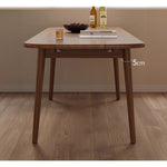 Casaconer | ダイニングテーブル・天然木・折りたたみ・モダン