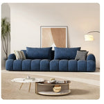 ソファ,3人掛け,4人掛け,ファブリック,ローソファ,ソファー,モダン,ネイビー,デザイン,おしゃれ,くつろぎ空間