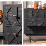 Casaconer | キャビネット・おしゃれ・北欧・木製・扉付き・無垢・アンティーク・彫刻