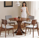 Casaconer | 丸ダイニングテーブル・木製・100・80・2人掛け