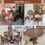 Casaconer | 丸ダイニングテーブル・木製・100・80・2人掛け