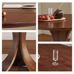 Casaconer | 丸ダイニングテーブル・木製・100・80・2人掛け