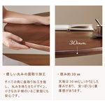 Casaconer | 丸ダイニングテーブル・木製・100・80・2人掛け