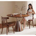 Casaconer | 丸ダイニングテーブル・木製・100・80・4人掛け