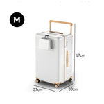 Casaconer | スーツケース・キャリーケース・軽量・静音キャスター・ダブルファスナー・大容量・旅行・出張