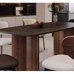 Casaconer | ダイニングテーブル・セラミック天板・木製・リビングテーブル・140・幅140・160・180・4人掛け・6人掛け