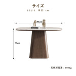 Casaconer | ダイニングテーブル・円形・テーブル・セラミック・木製・モダン・幅80・100・3人掛け