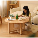 Casaconer | センターテーブル・ラタン・木製・おしゃれ・北欧・韓国・ナチュラル・レトロ調・シンプル・収納・リビングテーブル・80