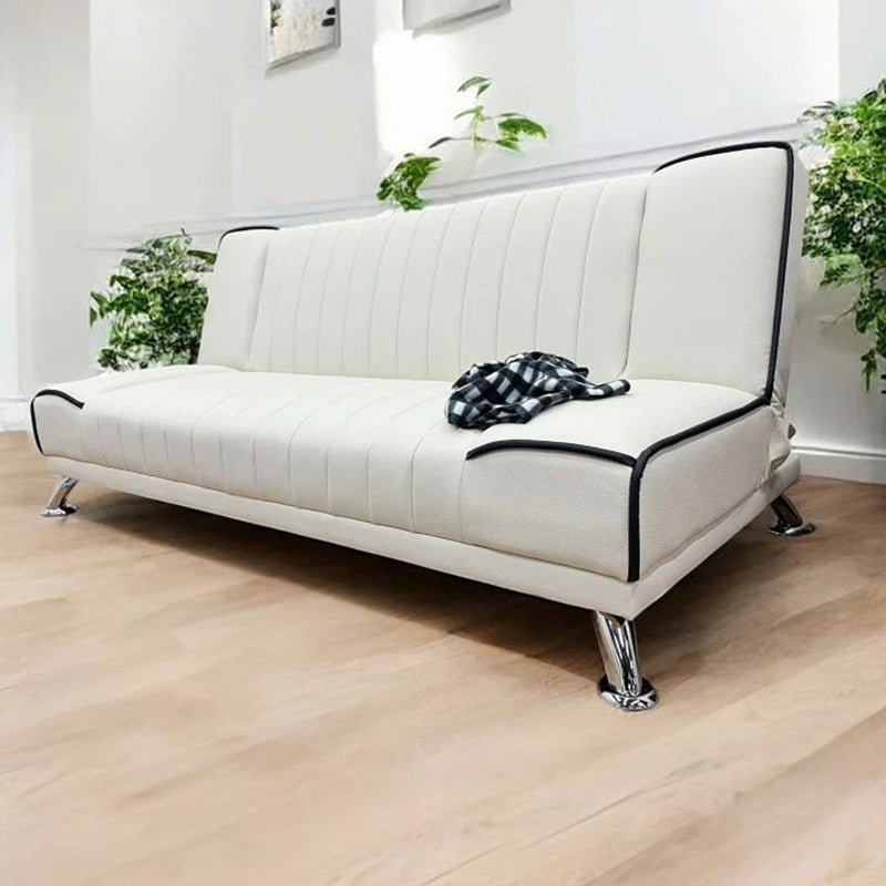 ソファー ソファ おすすめ ソファーベッド 3人掛け 合皮 リビングソファ ブラック ホワイト モダン シングルサイズ 脚付き