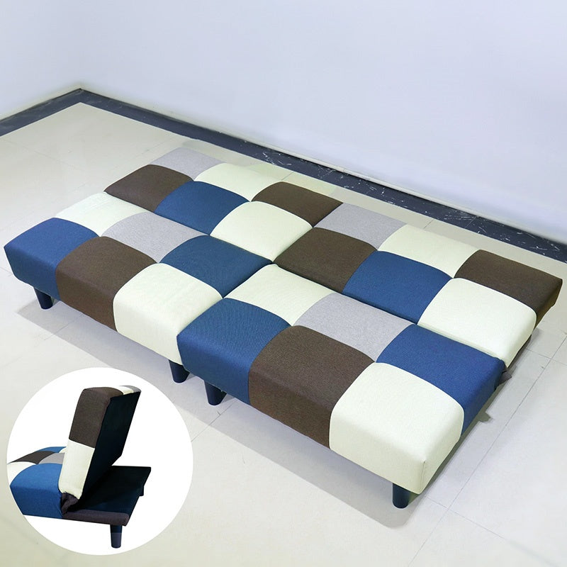 ソファー ソファベッド ソファーベッド 3人掛け 分割 幅180cm パッチワーク３WAY 2人用 1人用 おしゃれ 二分割 ブルー レッド 脚付き 一人掛けが2個 ファブリック 布 布製 コンパクト シングル