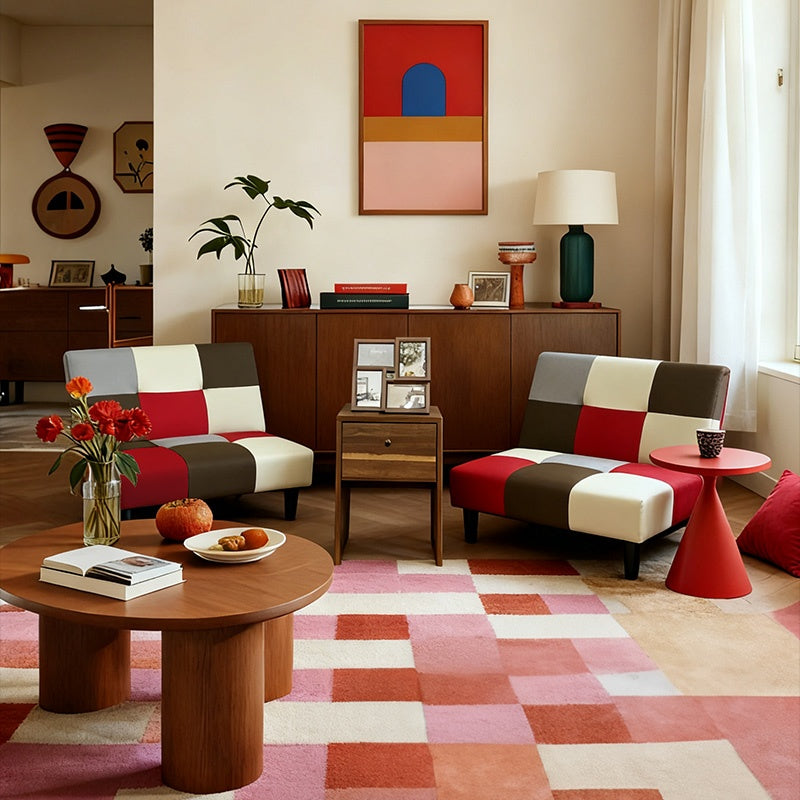 ソファー ソファベッド ソファーベッド 3人掛け 分割 幅180cm パッチワーク３WAY 2人用 1人用 おしゃれ 二分割 ブルー レッド 脚付き 一人掛けが2個 ファブリック 布 布製 コンパクト シングル