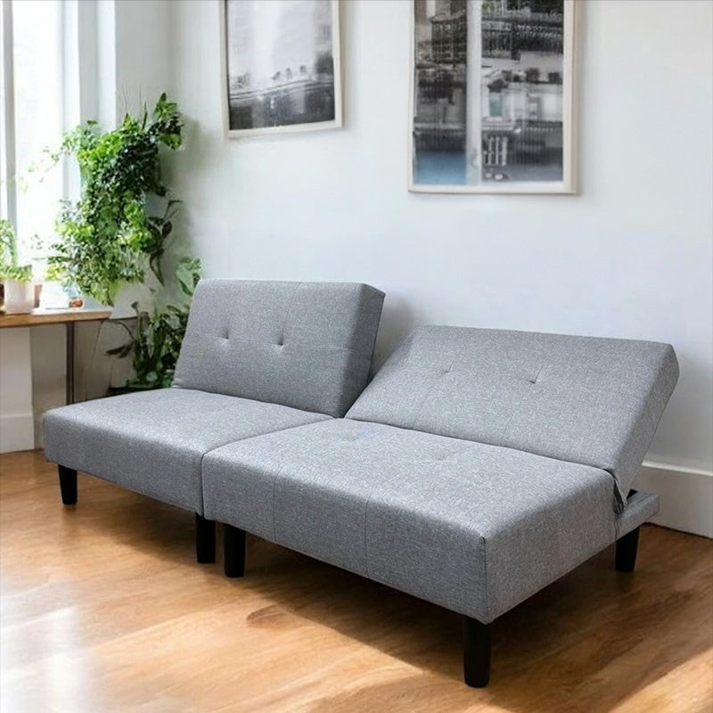 ソファー ソファベッド ソファーベッド 3人掛け 分割 幅180cm パッチワーク３WAY 2人用 1人用 おしゃれ 二分割 ブルー レッド 脚付き 一人掛けが2個 ファブリック 布 布製 コンパクト シングル