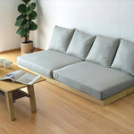 カバーリング フロアソファ 1人掛け 2人掛け 3人掛け 幅180cm ファブリック ロータイプ ローソファ 180cm セパレートタイプ 1人掛け 分割ソファ おしゃれ 北欧風 一人暮らし 組み換え自由 ナチュラル モダン おすすめ