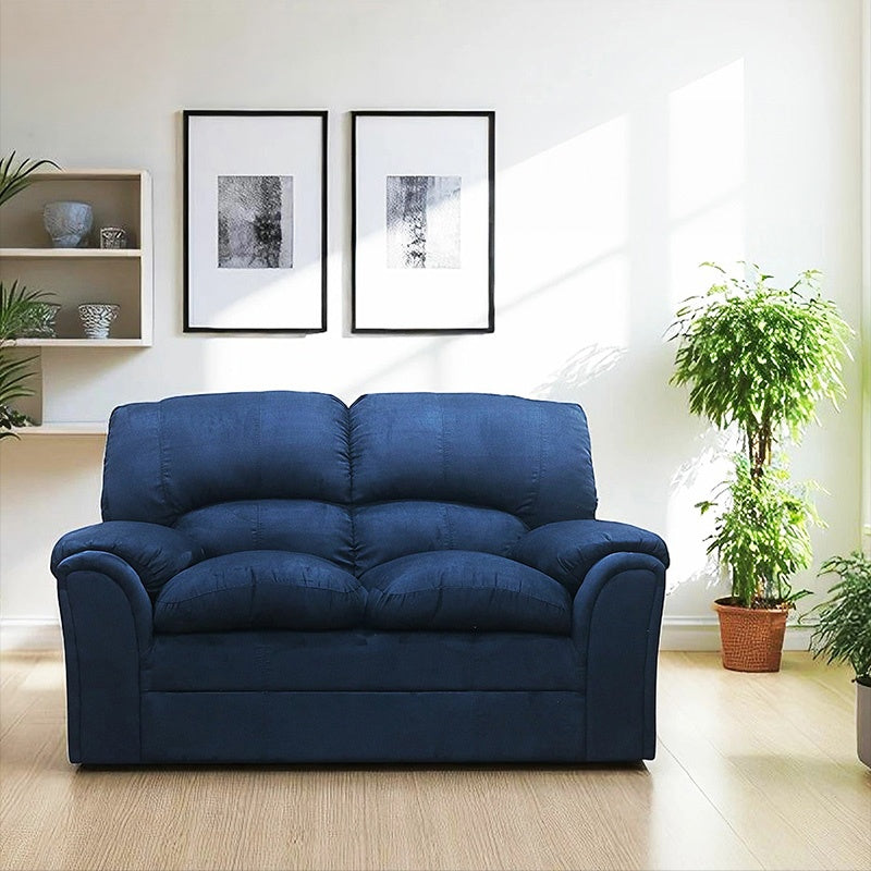 ソファ・ソファー・ 幅約200cm・2人掛け/3人掛け・ファブリック・シンプルデザイン・ネイビー・脚付き・肘掛け・おしゃれ・7日内出荷