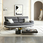 ソファー ソファ おすすめ ソファー ソフトレザー 幅193cm 大きい 3人掛け クッション付き 肘付き デザイン キャメルブラウン