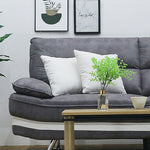 ソファー ソファ おすすめ ソファー ソフトレザー 幅193cm 大きい 3人掛け クッション付き 肘付き デザイン キャメルブラウン