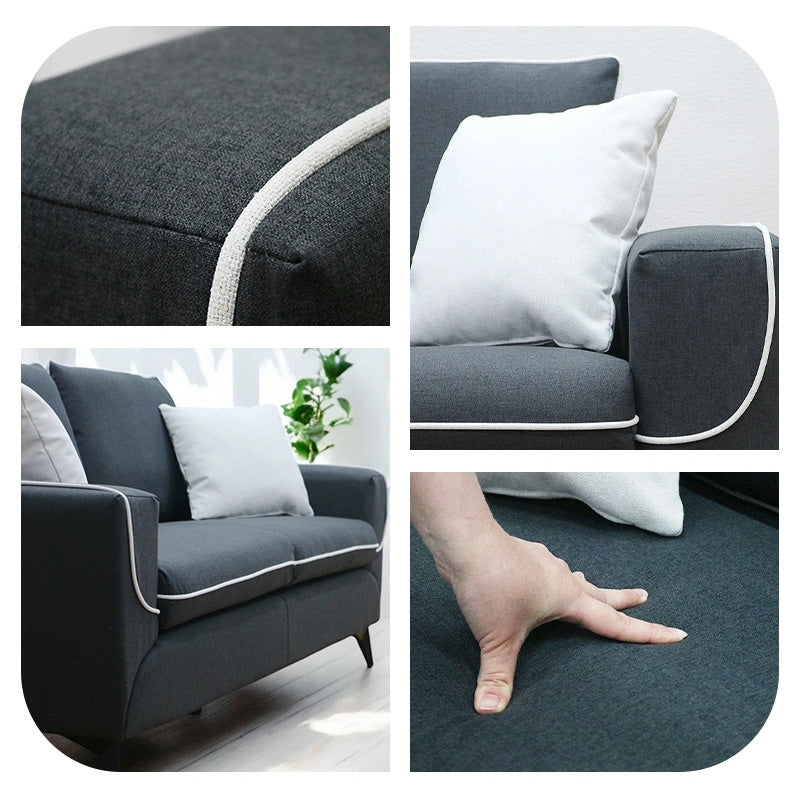 ソファー おすすめ 3人掛け ソファ 幅183cm スタイリッシュ 3人掛け おしゃれ 三人掛け sofa リビングソファ グレー ミッドセンチュリー コンパクト ヴィテージ風 かわいい 布張りソファー