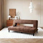 ソファーベッド 3人掛け 幅180cm シングル リクライニング 布製 グレー ブラウン 脚付き シンプル モダン おしゃれ おすすめ リビング 北欧風