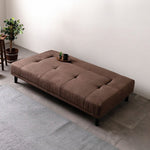 ソファーベッド 3人掛け 幅180cm シングル リクライニング 布製 グレー ブラウン 脚付き シンプル モダン おしゃれ おすすめ リビング 北欧風